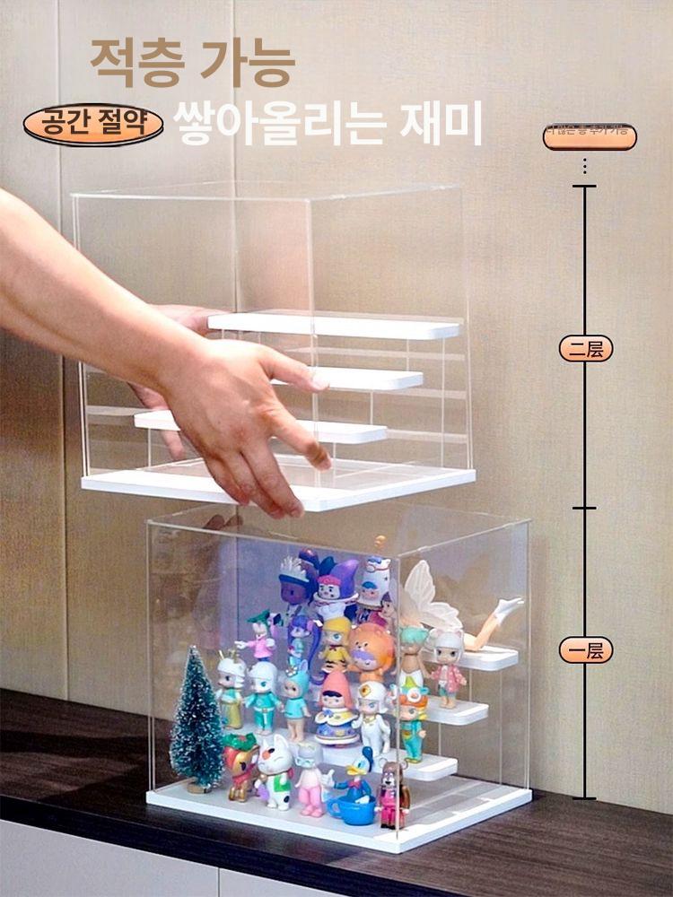 진열장 피규어보관함 블라인드 정리케이스 선반 쇼케이스 정리함 피규어용 스탠드 - 상세 이미지 5