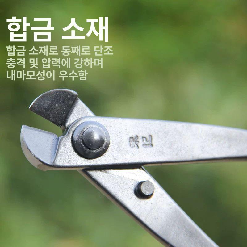 분재 가위 뿌리 절단 스테인레스 가지치기 정원용 전단기 꽃 다듬기 공구 이미지 8