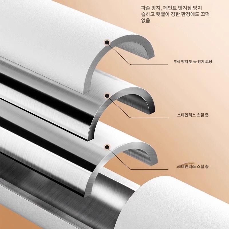 브라켓 싱크대지지대 스테인리스 주방 브래킷 고정 받침대 하부 조절 보강봉 지지봉 - 상세 이미지 4
