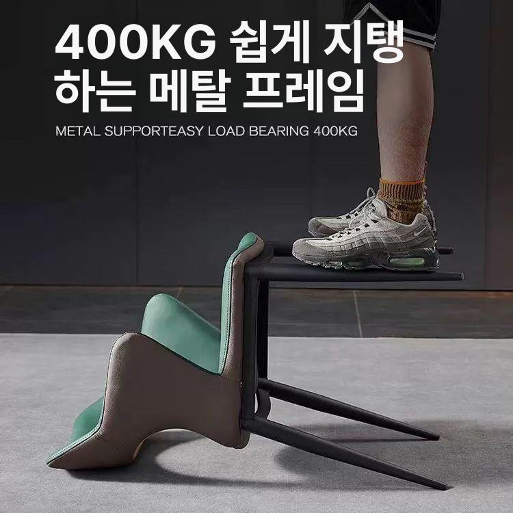 가정용 디자인의자 심플 캐주얼 체어 빈티지 업소용 편안한 팔걸이 감성 북유럽의자 - 상세 이미지 4