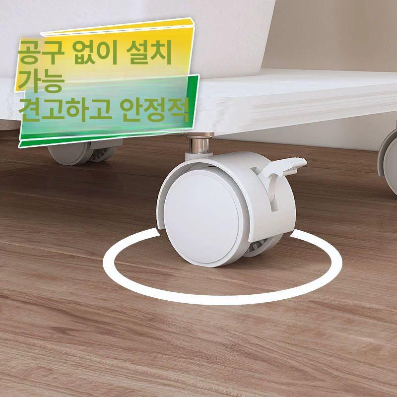 이동식 책상 컴퓨터 사무실 워크스테이션 조립식 학생 노트북 데스크톱 프린터 거치대 작업대 - 상세 이미지 4
