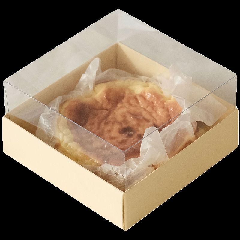 치즈케이크 박스 투명 바스크 바스크케이크 같이 바스크치즈케이크포장 시폰 타르트 가방 - 상세 이미지 5