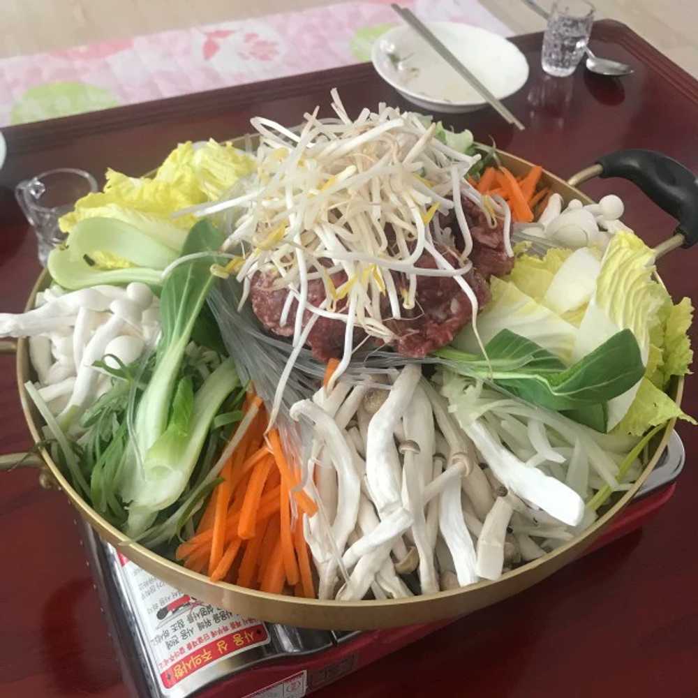 소불고기판 후라이팬 상업용 냄비 옛날 접시 가정용 구이판 사각 불고기팬 숯불 - 상세 이미지 2