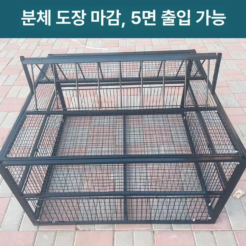 비둘기 트랩 철장 새퇴치 까치 참새 퇴치 새 덫 틀 야생 망 구조 철망 케이지 케 잡기 - 상세 이미지 3
