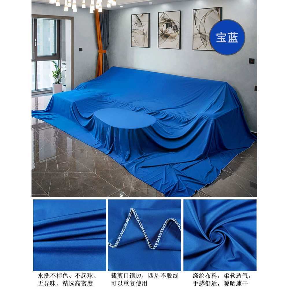 침대 비닐 인테리어 이사 방지 가전 대형가구덮개 오염 장기간 세탁기 보관 다용도 - 상세 이미지 2