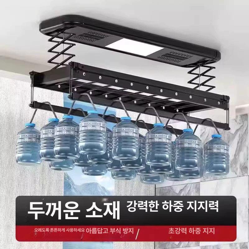 천장형 자동빨래건조대 전동빨래건조대 의류 천정형 실내 자동건조대 원격제어 - 상세 이미지 2