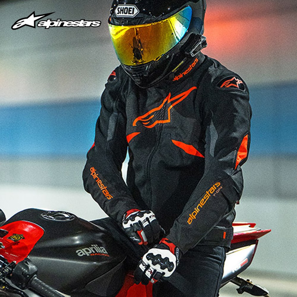 Alpinestars T GP 에어플로우 DFS 핏 스포츠 29363 더운 블랙 V4 화이트 보호 라이딩 경량 블랙/레드 Plus CE 어깨 구조 날씨용 메시 장비 XL - 상세 이미지 2