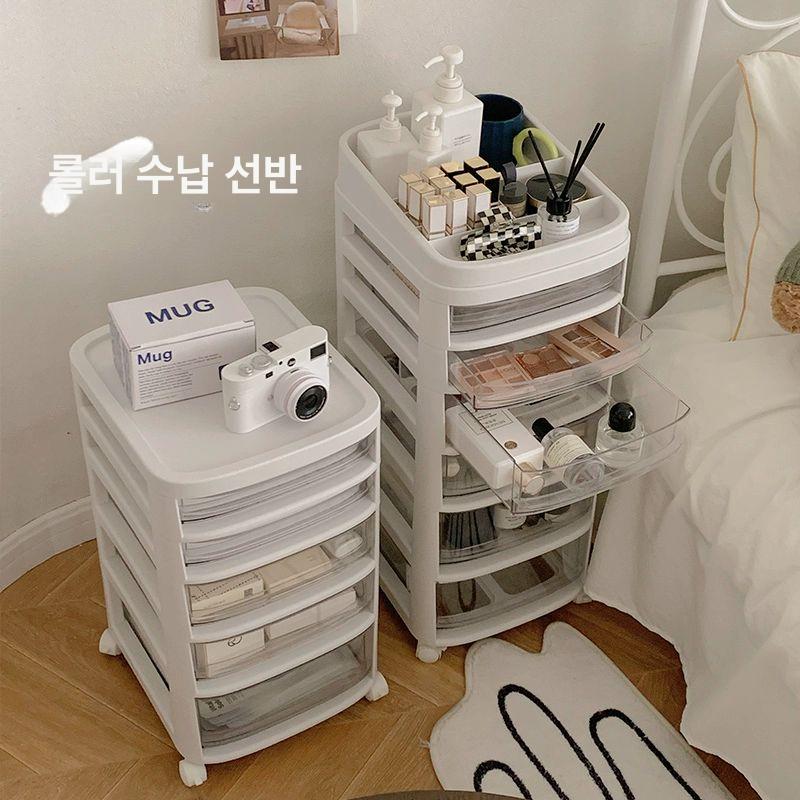 작은 수납화장대 서랍장 공간 침실 안방 원룸 정리함 미니화장대 아파트 화장품 모던 - 상세 이미지 2