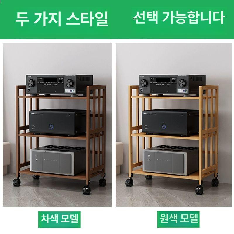 원목 오디오장 북유럽 노래방 장식장 스탠드 서랍장 높이 유럽식 - 상세 이미지 4