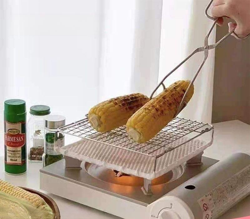 이자카야 꼬치그릴 바베큐 야키토리 스토브 바비큐 불판 업소용 실내 직화 구이판 - 상품 이미지