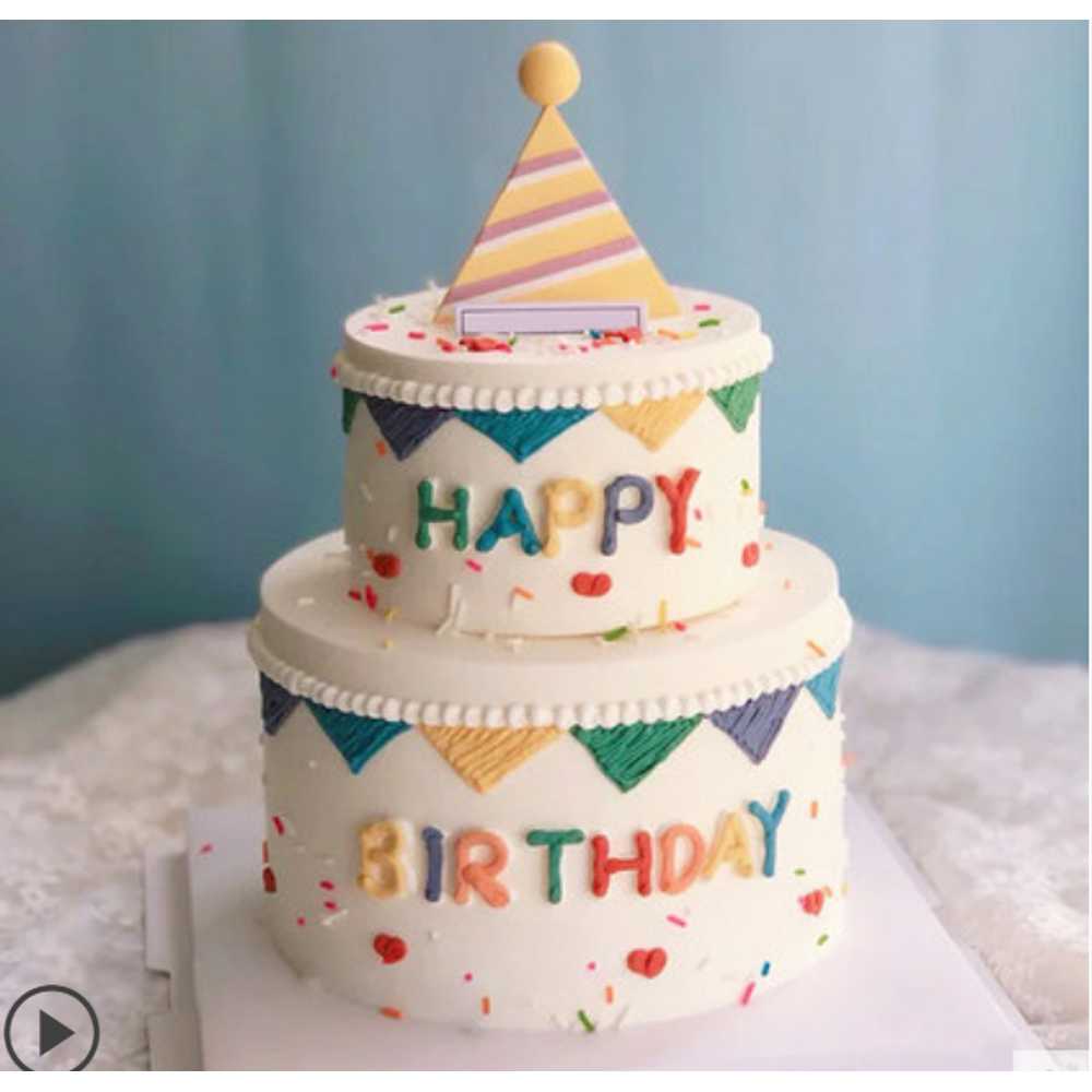 2단케이크 모양 엄마표 행사용 공간대여 생일상 모형케잌 컵케이크 소품 몰드 - 상품 이미지