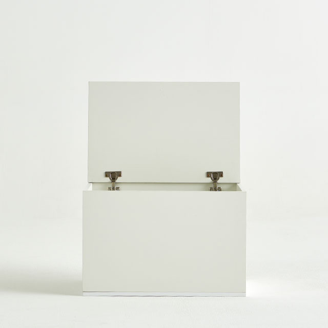가구의서 모던G 벤치 도어 수납장 800x400x400mm, 2단, 오크백 이미지 8