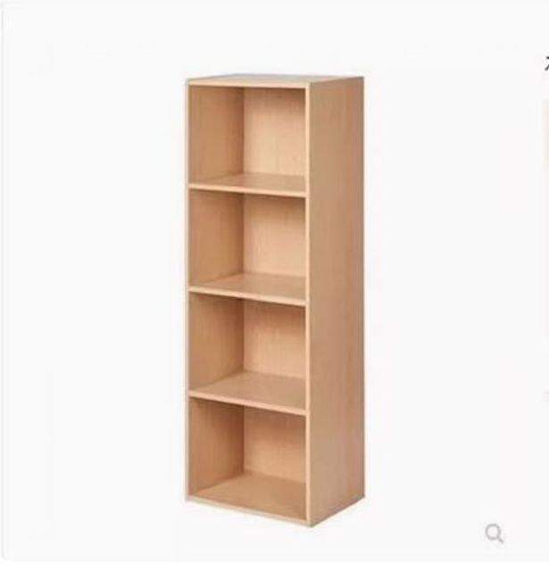 심플 책장 슬림 세로 수납 북타워 틈새책꽂이 서재 코너 좁은 원목 인테리어 우드 슬림책장 - 상품 이미지