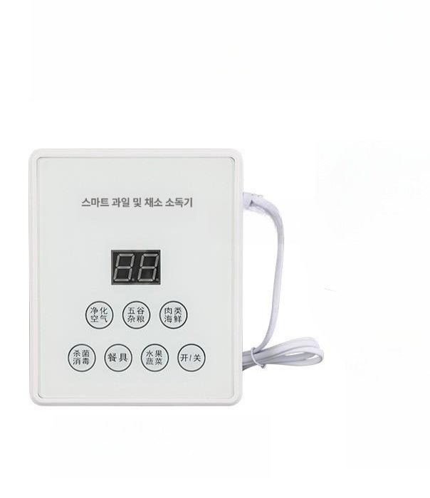 과일 기계 오존 주방 청소용 야채 다기능 산소 살균기 탈취 정화 클리너 세척 음이온 - 상품 이미지