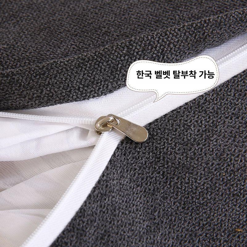 허리받침 허리쿠션 침실 삼각등받이 배게 의자 소파 사무실 거실 삼각등쿠션 척추 목 - 상세 이미지 3