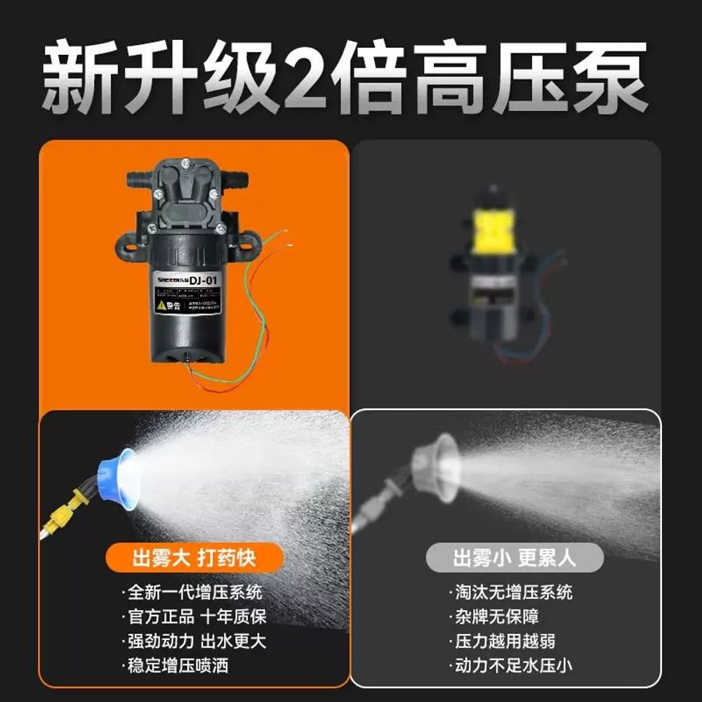 충전식 농약분무기 자동 전동분무기 동력 농사 고압 약치는기계 원예용 분사기 - 상세 이미지 3