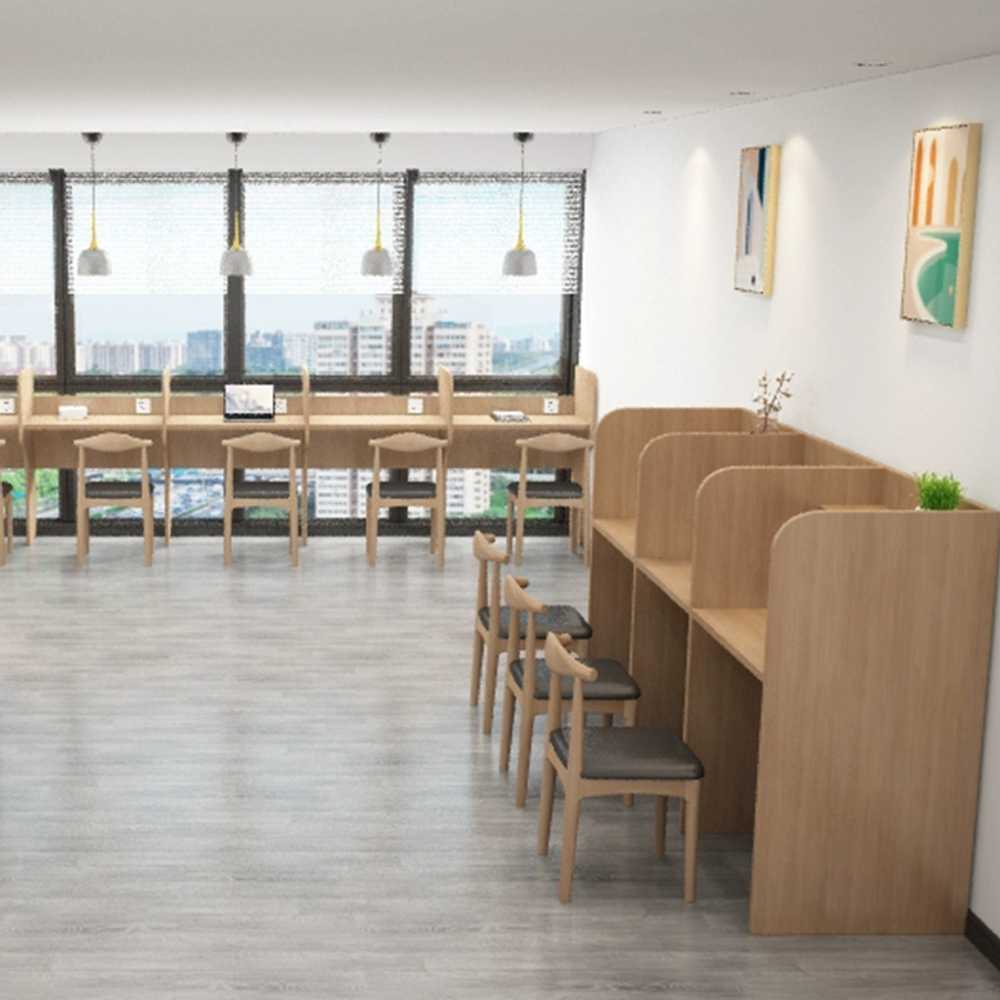 스터디카페 책상 독서실 학습 학원 테이블 스터디룸 집중력 공유학교 자습 공부 - 상세 이미지 3