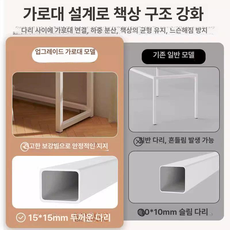 l자형 ㄱ책상 서재 코너형책상 학생 컴퓨터책상 공간활용 왼쪽 오른쪽 사무용 노트북 - 상세 이미지 4
