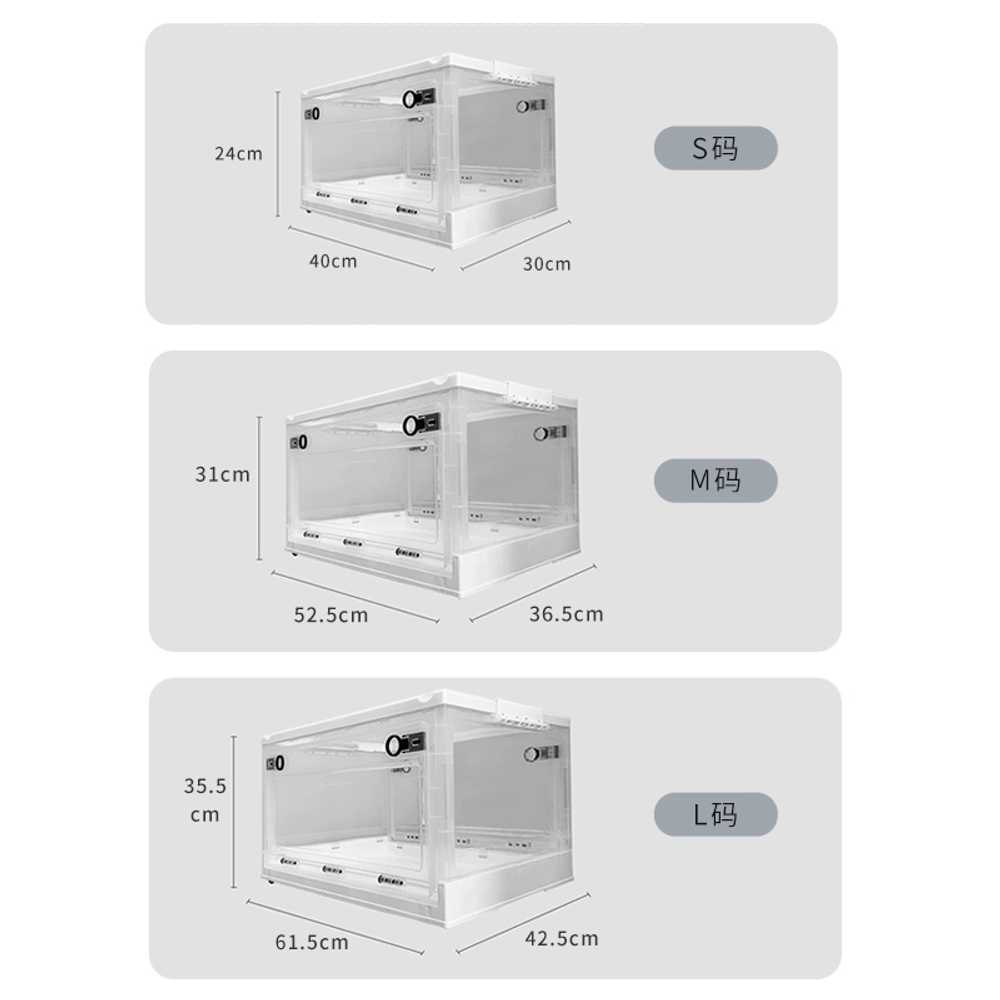 강아지 네블라이저 목욕 케이지 이동식 송풍기 반려견 고양이산소방 호흡기 애견 상자 - 상세 이미지 5