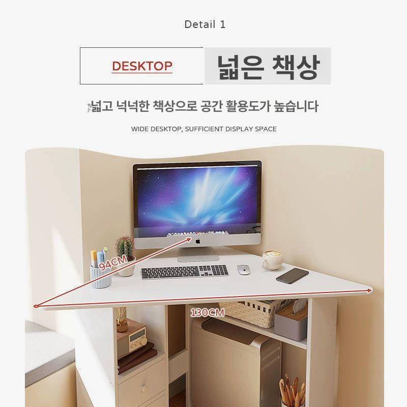 높은 테이블 서점 도서검색대 매장 입식 안내데스크 열람 도서반납대 - 상세 이미지 2