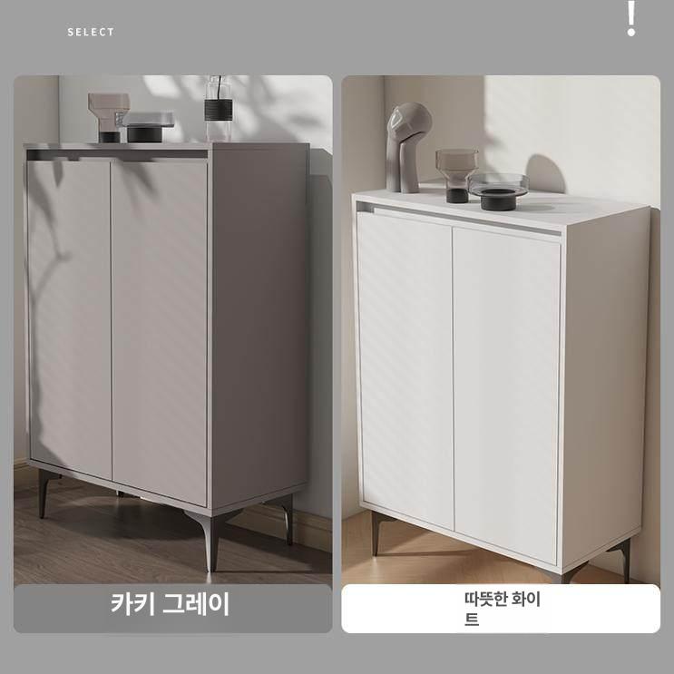 얇은 틈새수납장 폭좁은 베란다 슬림장 수납함 복도 캐비넷 슬림수납장 선반장 도어 - 상세 이미지 5
