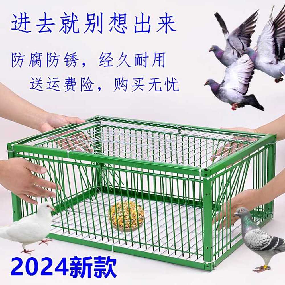 새장 포획망 울타리 사냥 퇴치 야생 비둘기포획틀 포획기 함정 꿩 비둘기덫 유해조류 - 상세 이미지 2