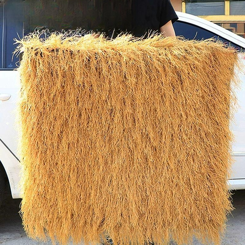 볏짚 초가집 동남아 밀짚 인조 초가지붕 갈대 인테리어 인공 - 상품 이미지