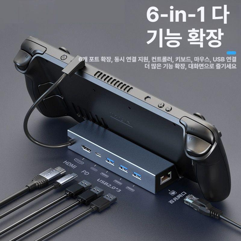 고속충전 멀티포트 도킹 스테이션 100와 올인원 고속 데이터 전송 트리플 기가비트 - 상세 이미지 2