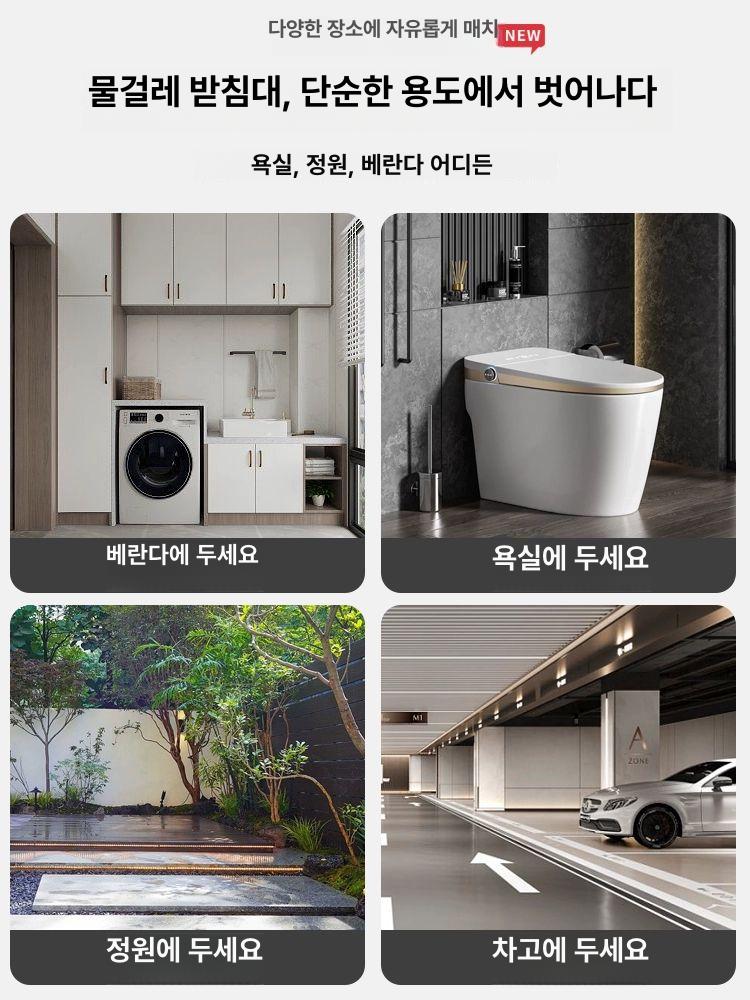 야외 미니밀대걸레 마당 다용도 청소용 개수대 베란다 포터블 세정 세척 막대 발코니 - 상세 이미지 5