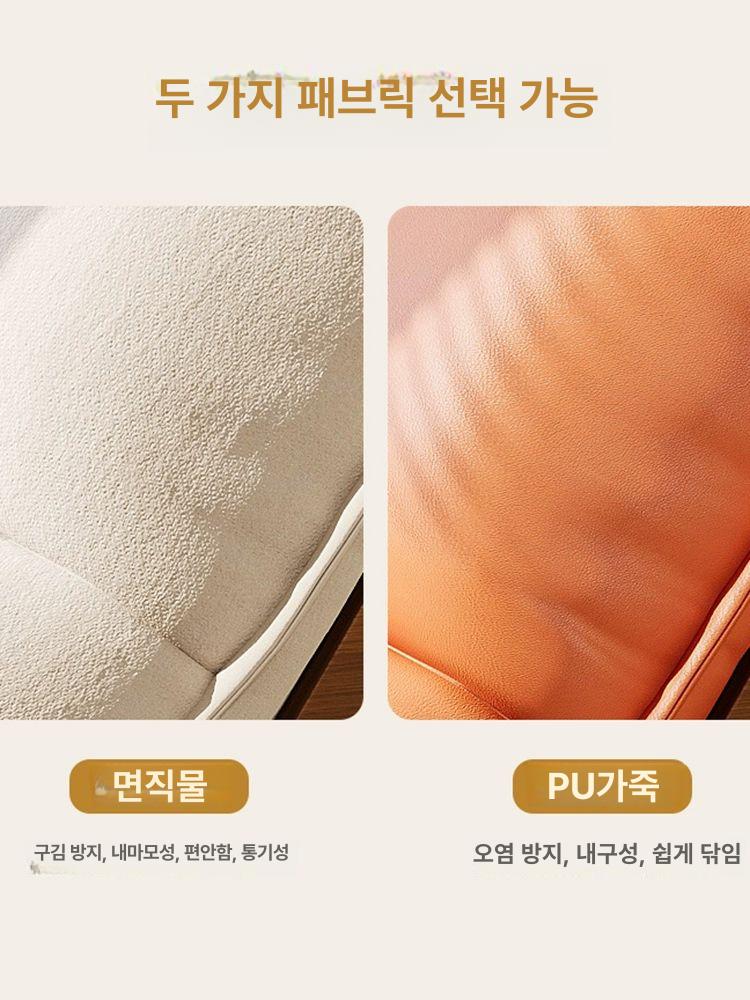 소파 스윙체어 거실 원목흔들의자 인테리어 편안한 독서 라운지 휴식 패브릭 - 상세 이미지 5