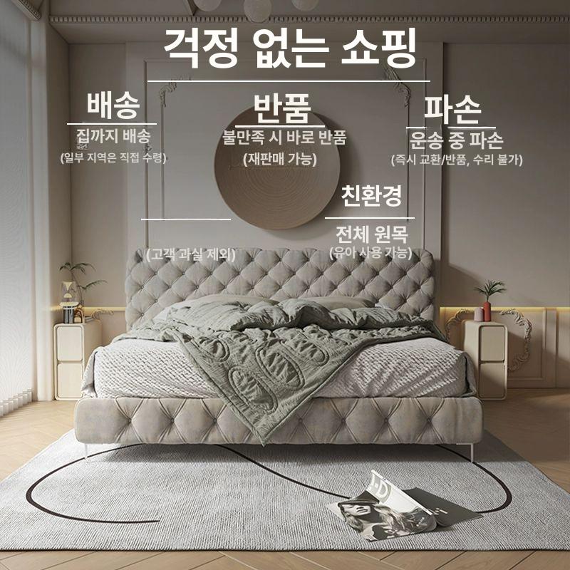 모던 슬림협탁 침실 캐비닛 수납장 서랍장 침대옆 미백 원목틈새 가구 원목협탁 탁자 - 상세 이미지 4