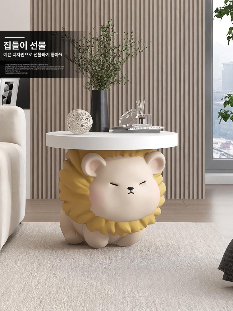 집들이선물 티테이블 트레이 장식 미니찻상 거실 - 상세 이미지 4