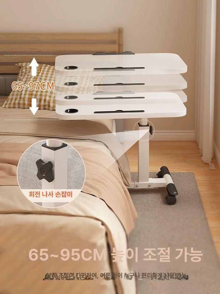 침대 책상 접이식 사무용 다기능 학습 노트북 기숙사 높이 사무실 조절식 홀더 - 상세 이미지 4