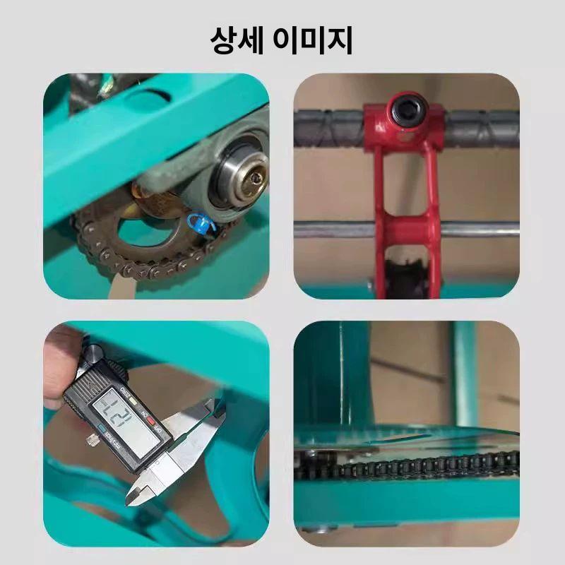 고압 자동호스릴 파이프 권선기 권치기 카트 정리대 전동릴 자동릴 줄감기 자동권취기 - 상세 이미지 3