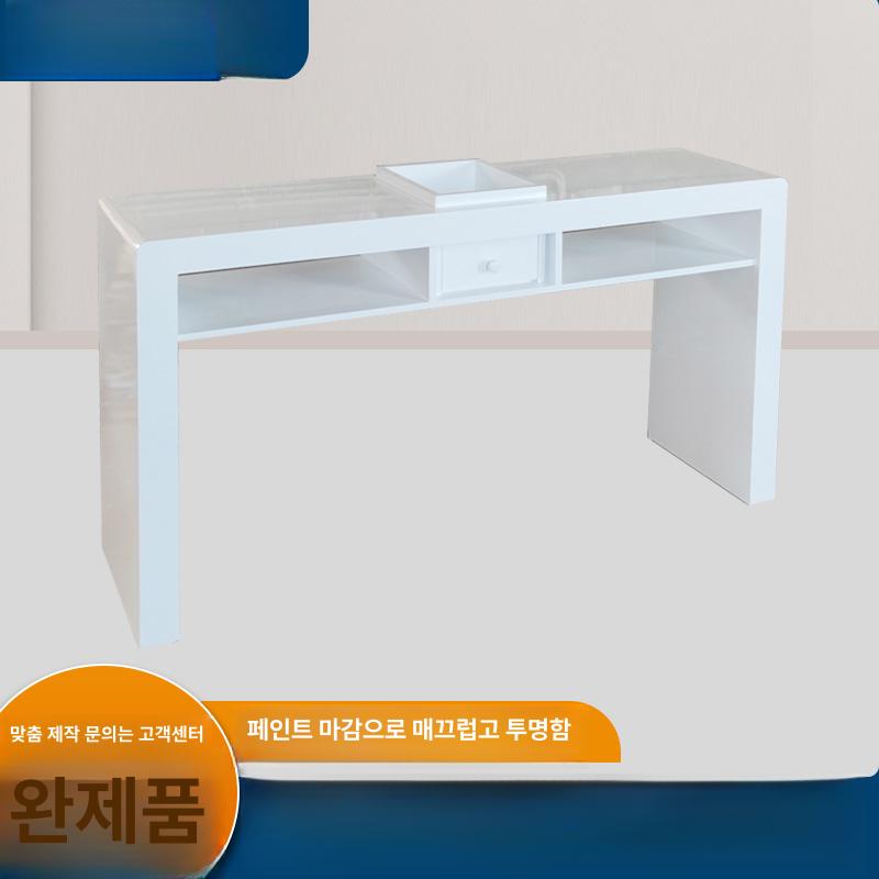 흡진기 흡진테이블 네일샵 수납 먼지 뷰티샵 목재 매니큐어 손톱 데스크 다기능 전문 - 상세 이미지 5