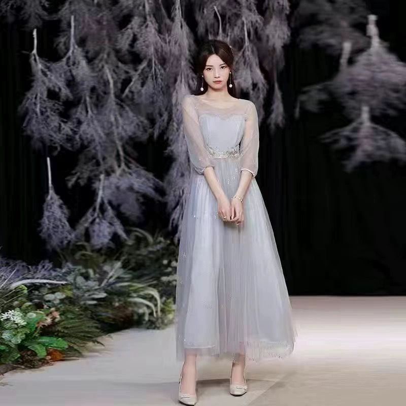 레이스 셀프 단체합창복 공연 무대 의상 합창단복 쉬폰 성가대 이브닝 중창단 연주복 - 상세 이미지 4