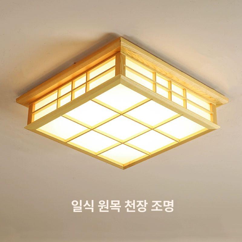 한옥 문살 창호 한지 갓등 천장 전통문 거실 목재 인테리어 소품 - 상세 이미지 2