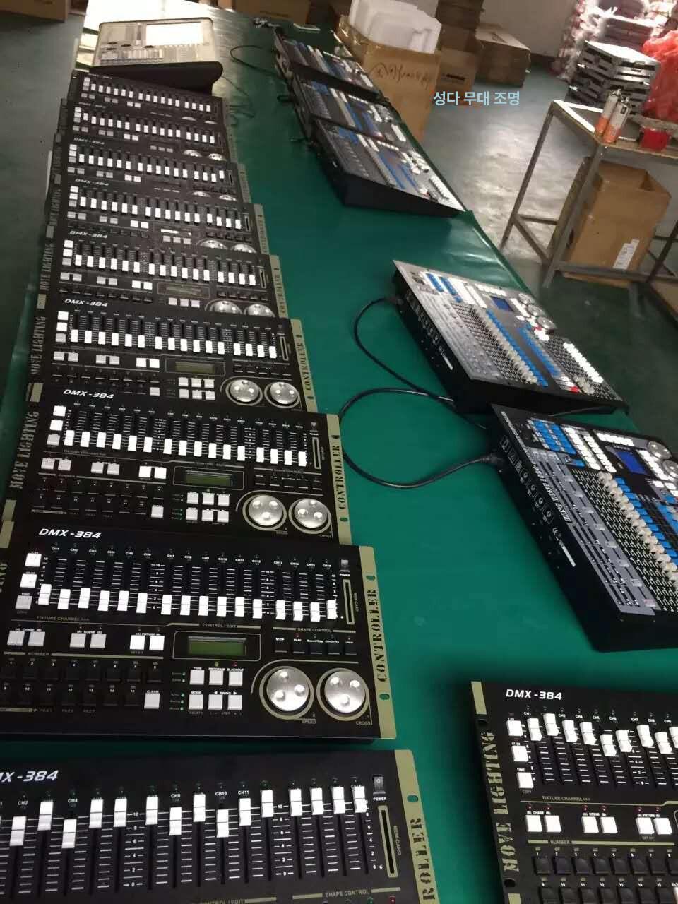 384 조명컨트롤러 디밍디머 미니 채널 파티 제어 특수조명 헤드 장치 조광기 세트 - 상세 이미지 5
