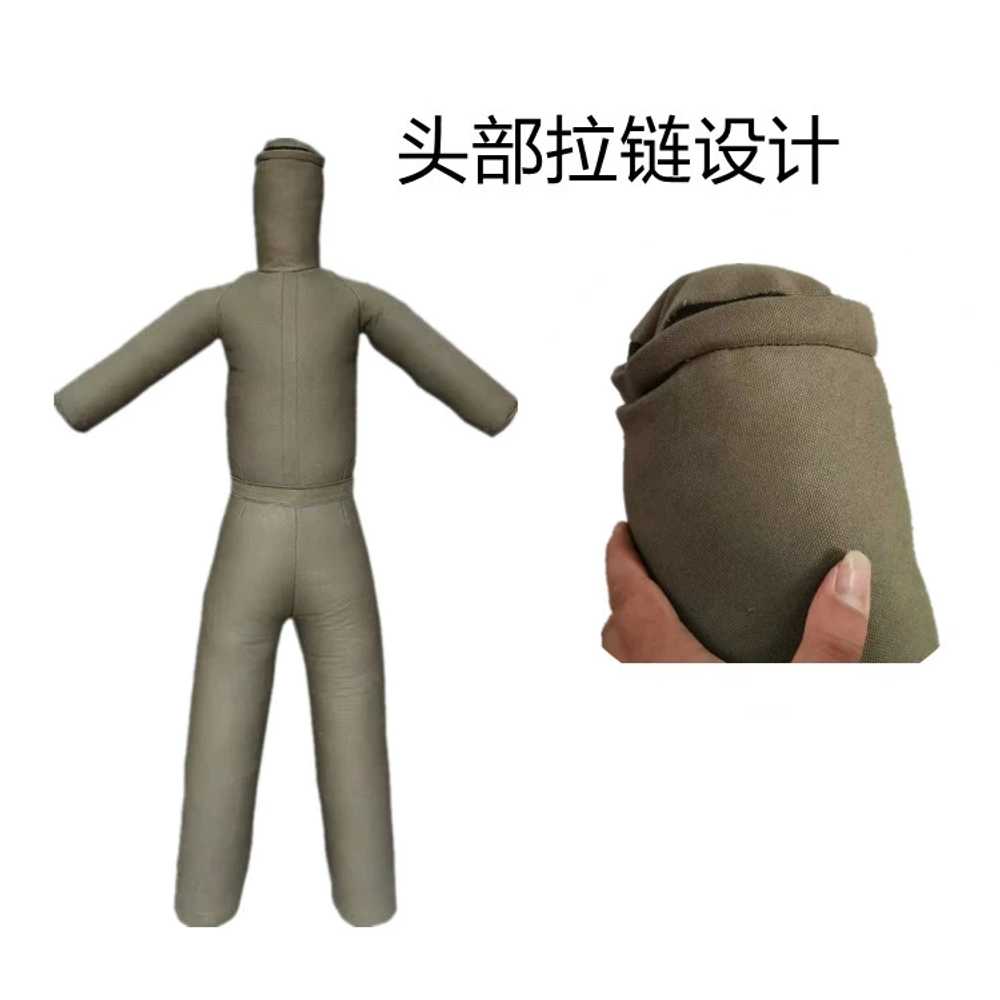 유도 가정용 50kg 방어 발차기 펀칭백 가죽 인형 연습 복싱 무술 격투기 권투 - 상세 이미지 3