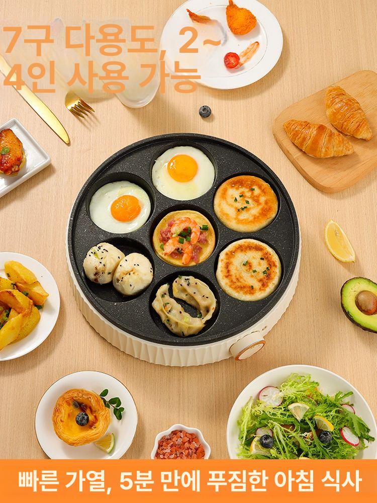 자동 계란후라이기계 업소용 달걀 상업용 뷔페 반숙 프라이 오믈렛 다용도 에그팬 - 상세 이미지 2