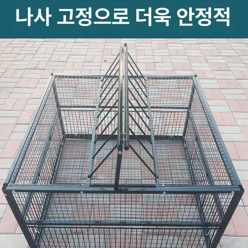 비둘기 트랩 철장 새퇴치 까치 참새 퇴치 새 덫 틀 야생 망 구조 철망 케이지 케 잡기 - 상세 이미지 4