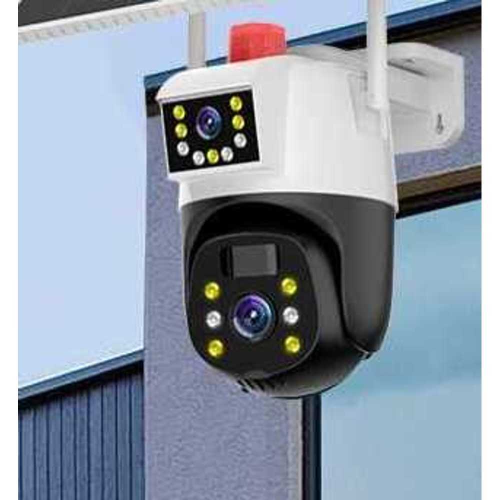 실외무선 cctv 태양열 시골 야외 감시 현관 와이파이 농막 모니터링 패널 광각 줌 - 상세 이미지 3