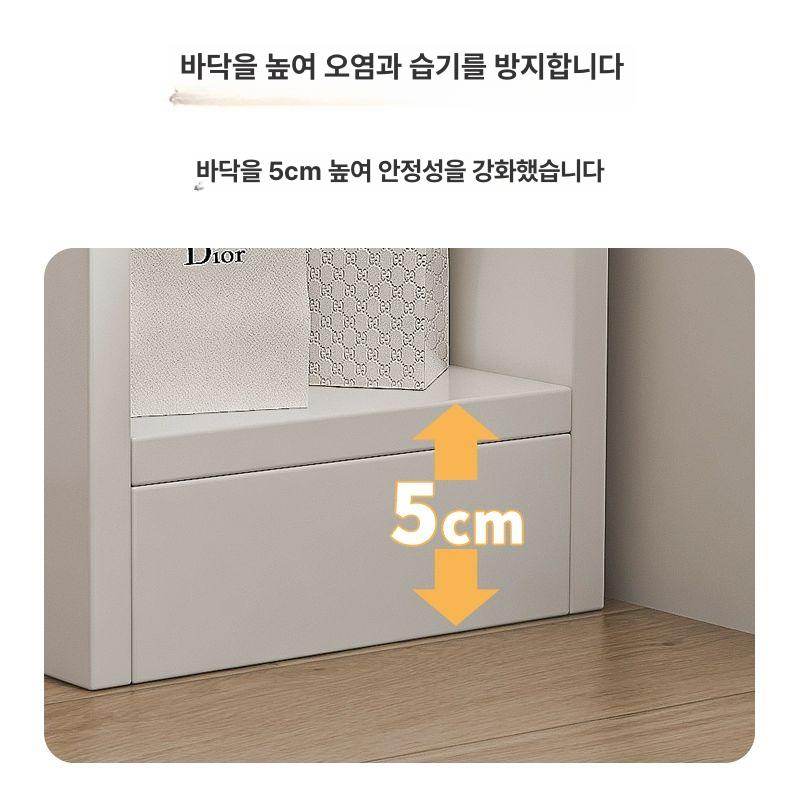 슬림 책꽂이 좁은 공간 활용 틈새선반 원룸 거실 모서리 코너 수납장 벽면 정리 인테리어 - 상세 이미지 4