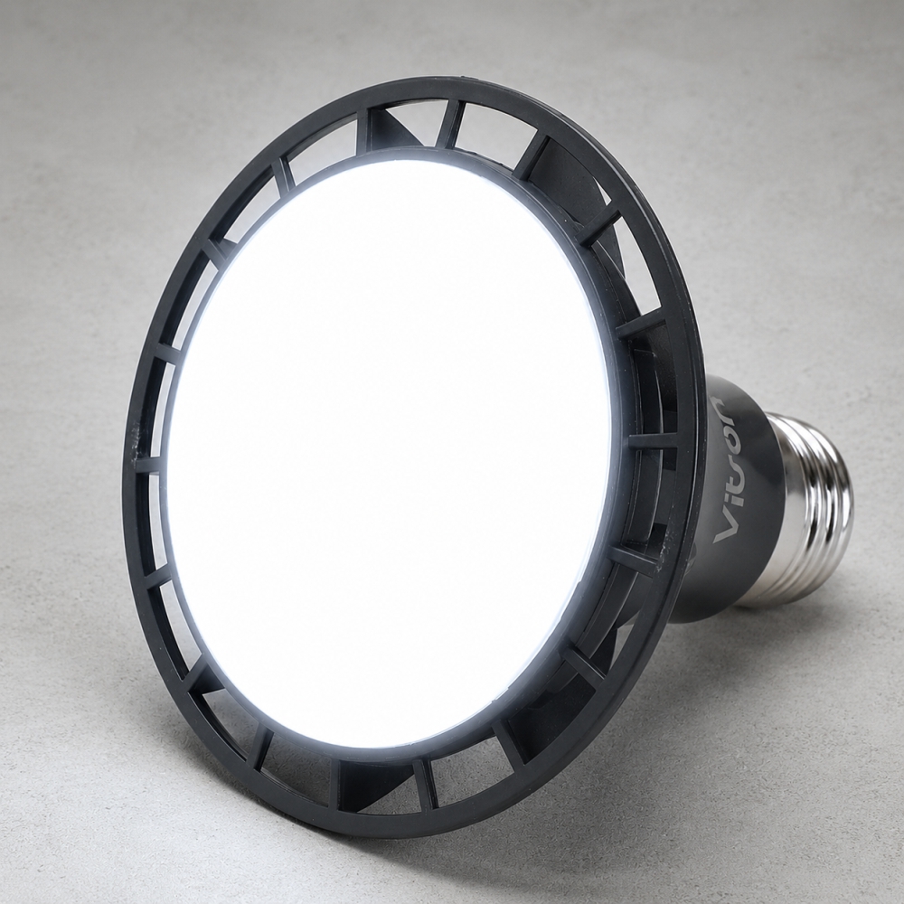 LED PAR30 램프 V2 블랙 확산형 15W 주광색 6500K 매장 전구 조명 비츠온 - 상품 이미지
