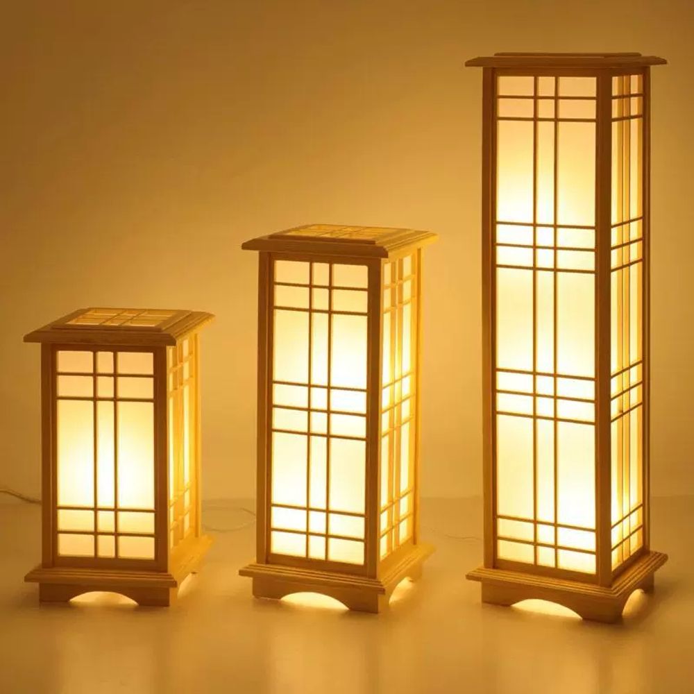 LED 한지무드등 카페 실내 스탠드 인테리어 한지램프 전통등 한지조명 한지공예 엔틱 - 상세 이미지 2