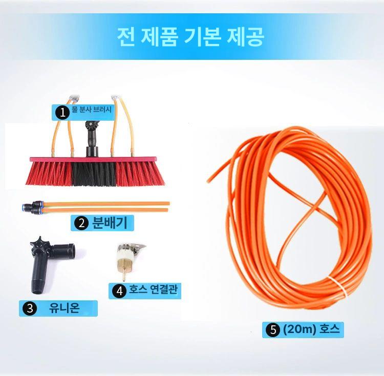태양광 패널 청소기 지붕 태양광패널 간판 분사 청소 도구 판넬 브러시 기계 어닝 외벽 - 상세 이미지 3