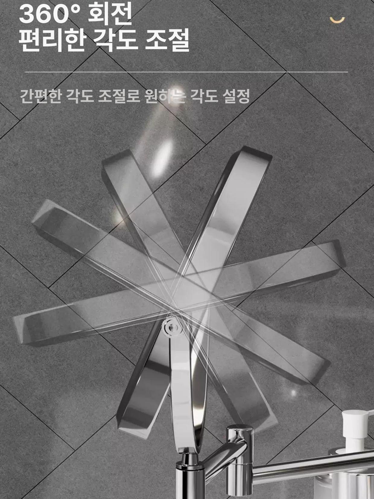 LED 욕실조명거울 화장실 반원 욕실거울 대등 미러 발광 양타원 안개 타원형 벽걸 - 상세 이미지 2