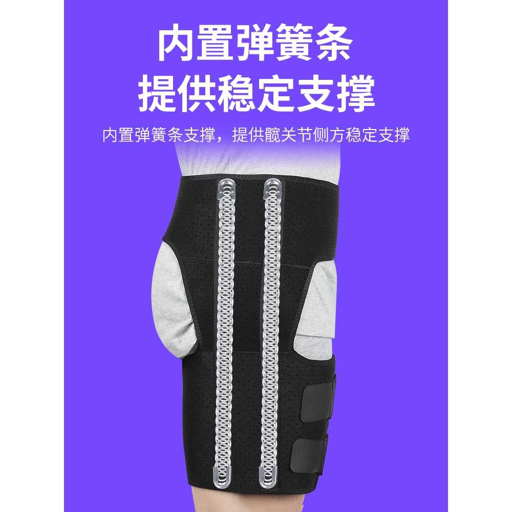 고관절보호대 허리압박대 대퇴부 헬스 골반 대퇴골 허리보호대 벨트 보조 스트랩 다리 - 상세 이미지 4