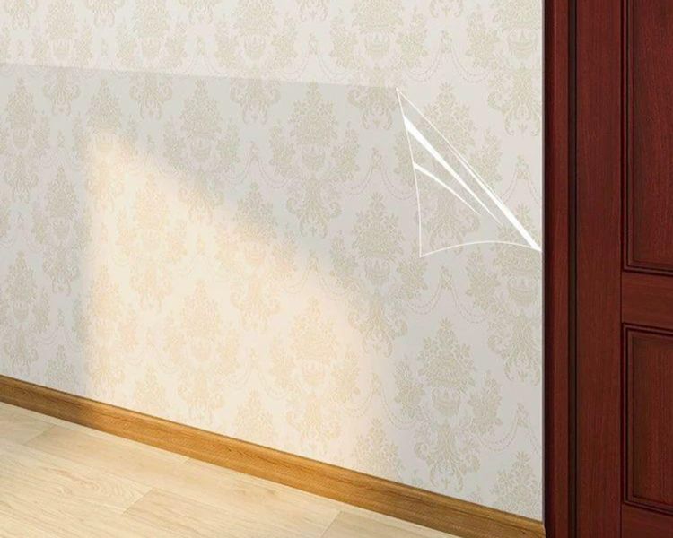 긁힘방지 벽지 투명 스크래치 문 보호필름 시트 애견 보호기 접착 - 상품 이미지