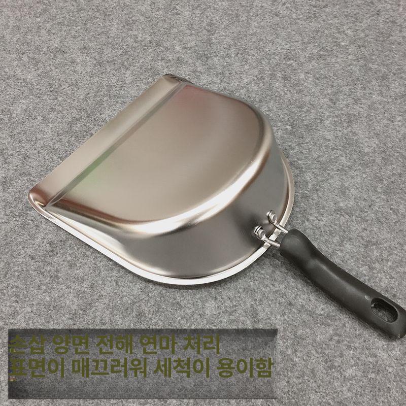 스텐 쓰레받이 휴대용 먼지받이 업소용 정원 주방 사무실 듀티 테이블탑 헤비 - 상세 이미지 4
